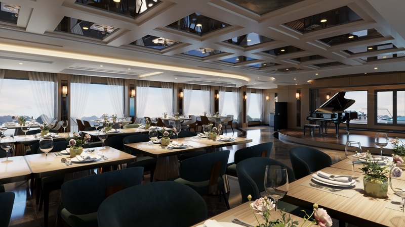 Du thuyền Luna 5 sao thăm vịnh Hạ Long trong ngày 1 ngày lớn nhất Vịnh Du thuyền Luna 5 sao thăm vịnh Hạ Long trong ngày 1 ngày lớn nhất Vịnh